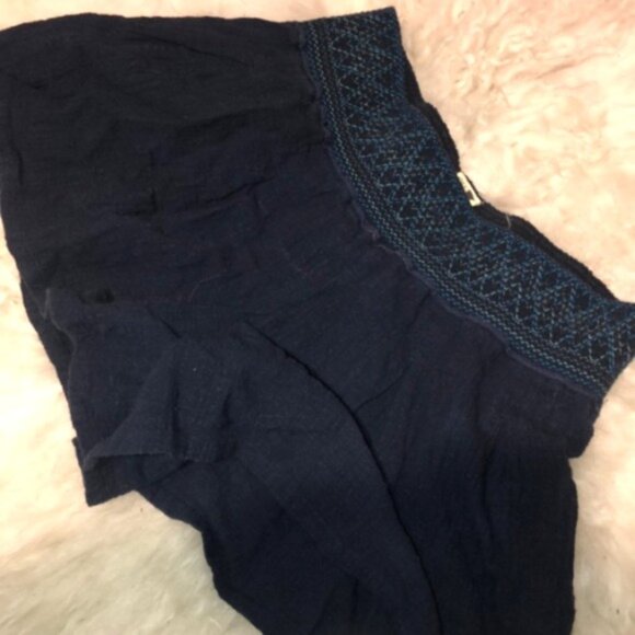 Free People navy shorts sz S - Picture 1 of 4
